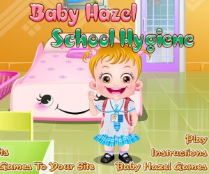 Baby Hazel School Hygiene