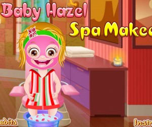 Baby Hazel Spa Makeover